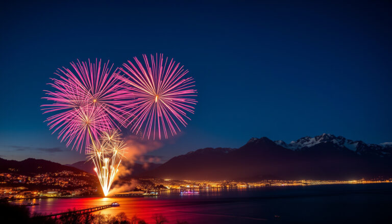Feuerwerk 1. August 2025 – Zeiten & Orte Schweiz