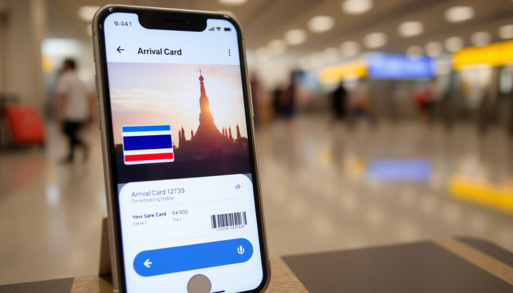 Digitale Ankunftskarte Thailand: Kostenlose TDAC-Anleitung